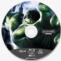 《绿巨人1/无敌浩克》4K UHD BD50(2003年)裸碟 含国语 绿巨人浩克