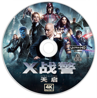 《X战警：天启》4K UHD BD50 裸碟2016  含国语