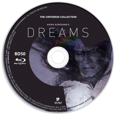 梦1990 BD50 CC标准收藏版 黑泽明之梦 日本