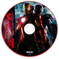 《钢铁侠2》4K UHD BD50裸碟  含国语