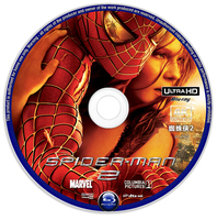 《蜘蛛侠2》4K UHD BD50裸碟 2004 含国语