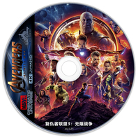 《复仇者联盟3：无限战争》4K UHD BD50裸碟 含国语