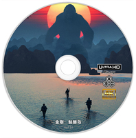 《金刚2：骷髅岛 2017》4K UHD BD50裸碟  含国语