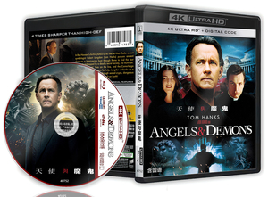 《天使与魔鬼》4K UHD BD50 2009 含国语 达芬奇密码前传之天使与恶魔
