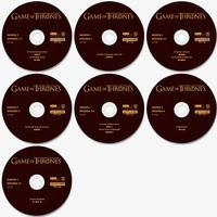 《权力的游戏第二季》7碟含花絮 裸碟 4K UHD DolbyVision 4张BD50+3张BD25 2012 冰与火之歌