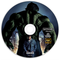 《绿巨人2/无敌浩克2》4K UHD BD50裸碟 含国语