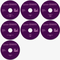 《权力的游戏第五季》7碟含花絮 裸碟  4K UHD DolbyVision 4张BD50+3张BD25 2015 冰与火之歌