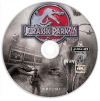 《侏罗纪公园3》4K UHD BD50裸碟 2001 含国语